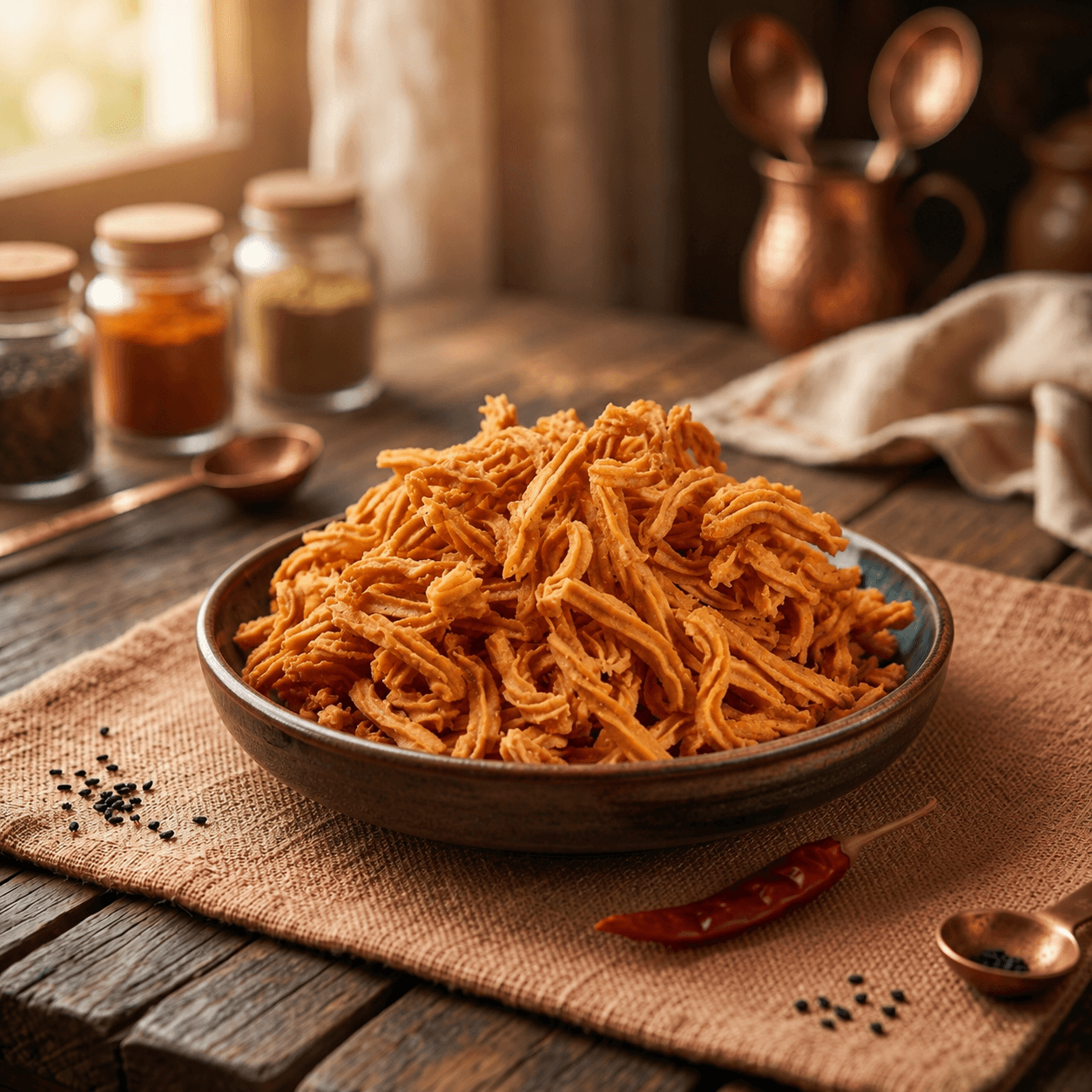 Garlic Murukku